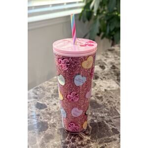 NEW Disney Parks x Starbucks Mickey & Minnie Mouse Valentine's Day 24oz Tumbler